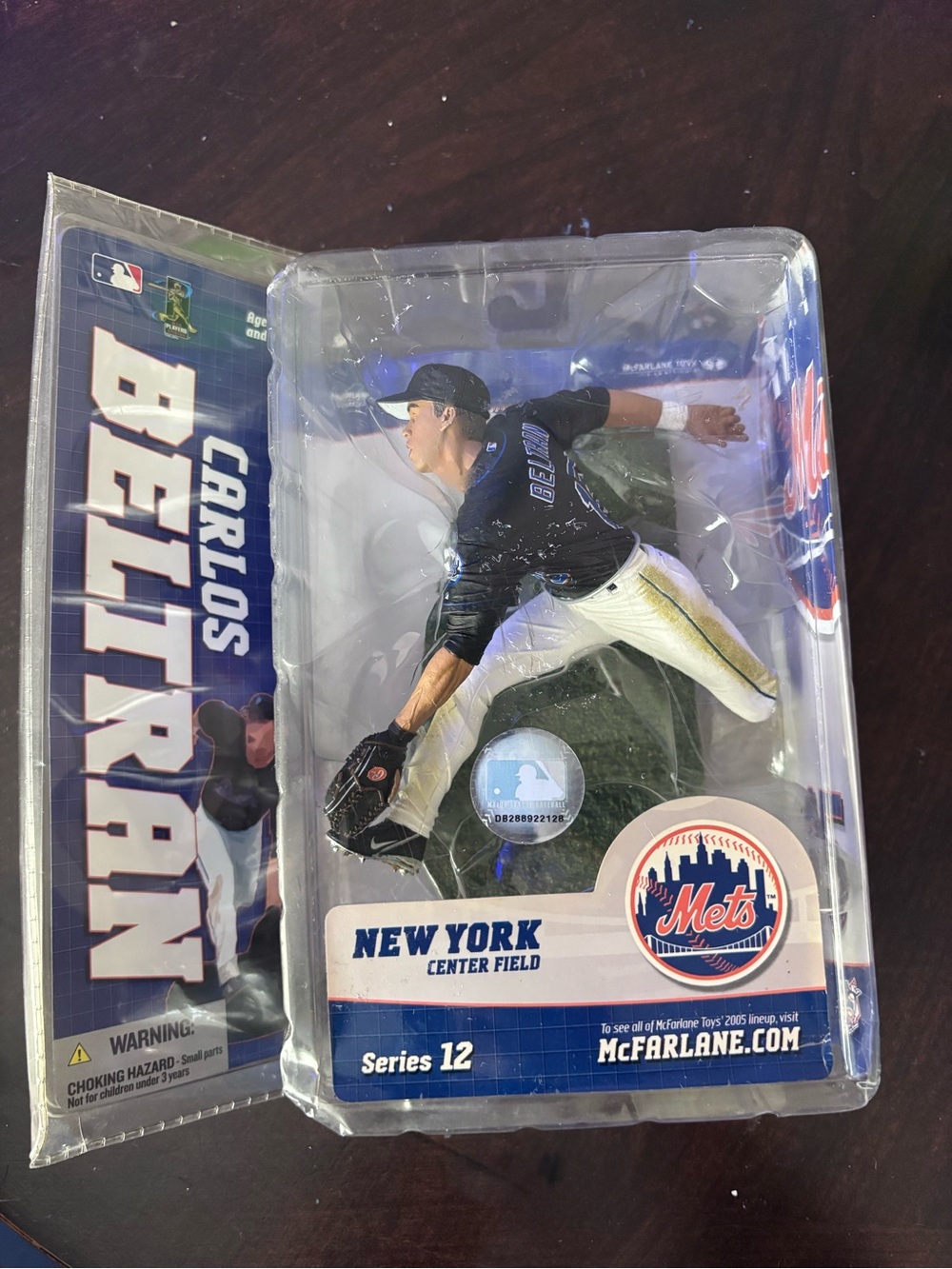 Carlos Beltran New York Mets Action Figure - Blue & White